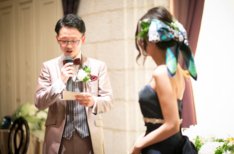 落ち着いた大人WEDDING☆の演出画像