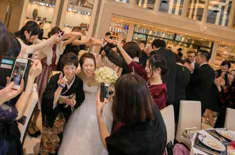 ゲストと一緒に最幸な一日をの披露宴画像