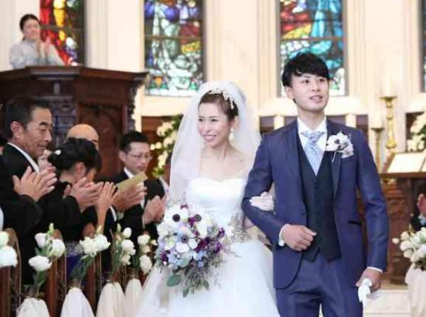 おふたりの結婚式のテーマ　～繋ぐ～の挙式実例画像