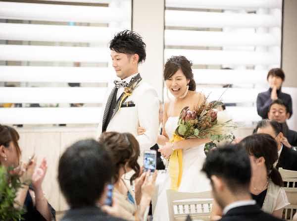 つなぐ〜想いを伝える〜の挙式実例画像