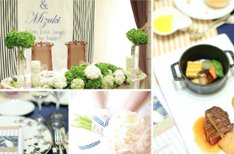二人の名前にちなんでシマシマWEDDING☆の準備・打ち合わせ画像