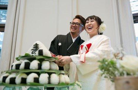 チャペル内で和装人前式♪の演出画像