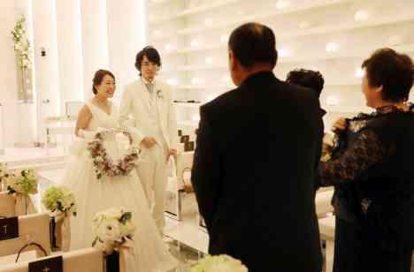 アットホームな結婚式の演出画像