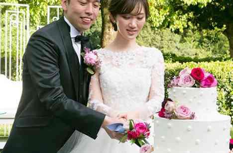 おしゃれなお二人の素敵な結婚式の演出画像