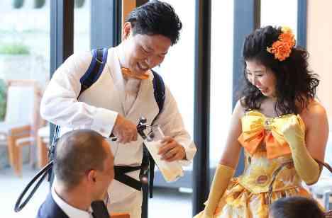 夏真っ盛り！Summer Wedding！の披露宴画像