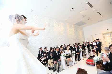ゲストと楽しむwedding♪♪の挙式画像