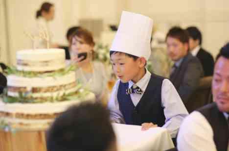海外風おしゃれパーティーの披露宴画像