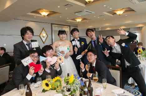 ステキな会場とスタッフさんで私達らしく出来ました！の披露宴画像
