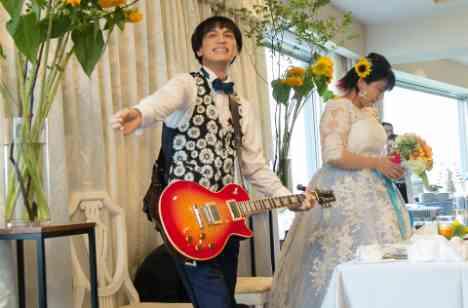 ステキな会場とスタッフさんで私達らしく出来ました！の演出画像