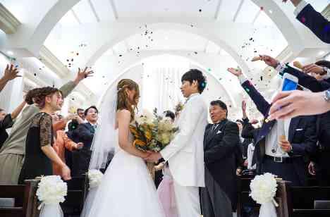sea side weddingの挙式画像
