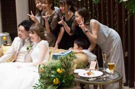 圧倒的オシャレでナチュラルな結婚式☆の披露宴画像