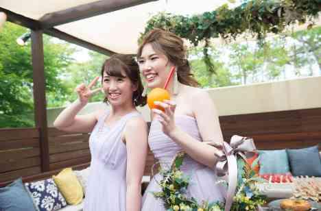 圧倒的オシャレでナチュラルな結婚式☆の演出画像