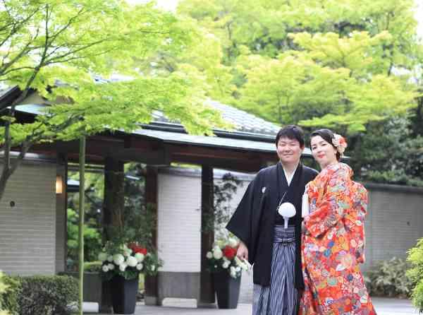 格式ある料亭で伝統的なスタイルで叶える大人和婚の挙式実例画像