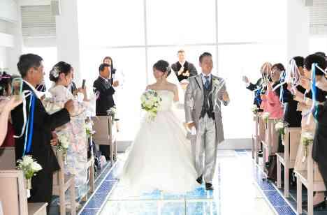 リンクスのみんなが一緒に作り上げてくれる結婚式の挙式画像
