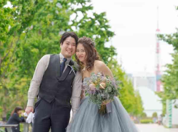 最高の雰囲気の中でスタッフと作るふたりらしい結婚式の挙式実例画像