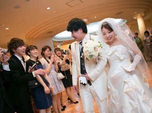 喜びも驚きも感動も・・いっぱい詰まった結婚式を♪の挙式実例画像