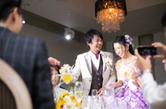 大好きがいっぱいつまった結婚式の披露宴画像