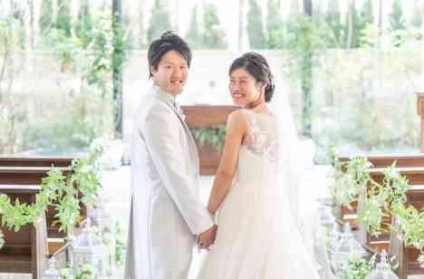 お二人共通の趣味を詰め込んだWeddingの挙式画像