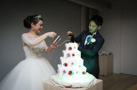 Happy Wedding 3 5 Miraie Wedding ミライエウエディング の結婚式挙式実例 結婚式場探しはハナユメ