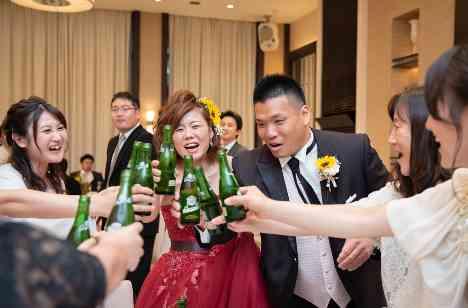 笑いあり涙ありの結婚式の演出画像