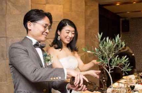 奈良を感じるWEDDINGの演出画像
