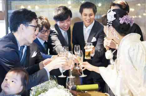 ONE SHOT WEDDINGの披露宴画像