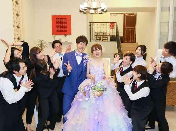 サプライズ満載！おふたりらしい結婚式の挙式実例画像