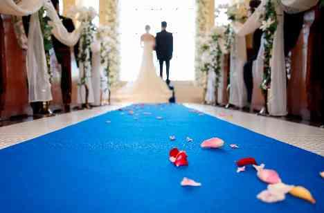 おふたりならではのオリジナルweddinngの挙式画像
