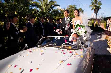 おふたりならではのオリジナルweddinngの披露宴画像