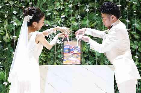 ～縁を感じる1日～『縁日WEDDING』の挙式画像