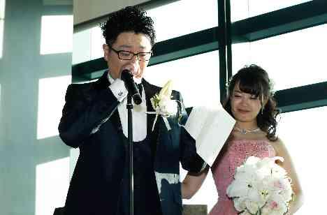 暖かい笑顔に包まれた結婚式♪の演出画像