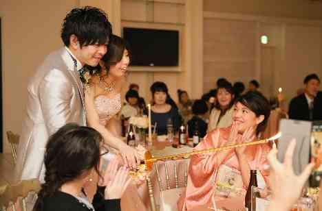 アットホームなナチュラルweddingの演出画像