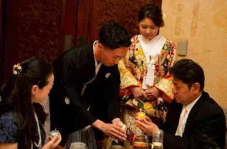 他にはない奈良公園の中にある素敵な結婚式会場の披露宴画像