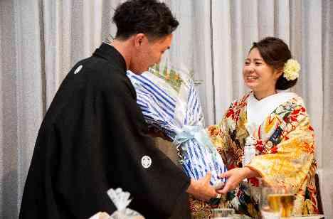 他にはない奈良公園の中にある素敵な結婚式会場の演出画像