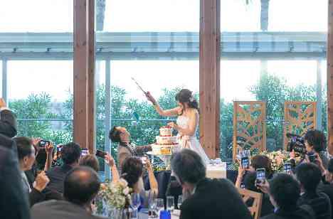 "幸せいっぱい、笑顔いっぱい"な最高の結婚式でしたの披露宴画像