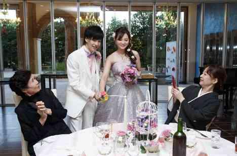 ラプンツェルのような結婚式の演出画像