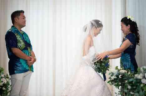 笑顔いっぱい‼HAPPYSMILEWEDDING♡の挙式画像