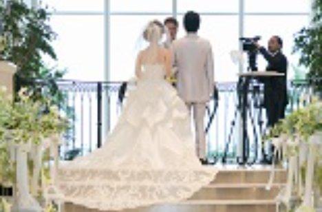 ゲスト参加型のwedding★の挙式画像