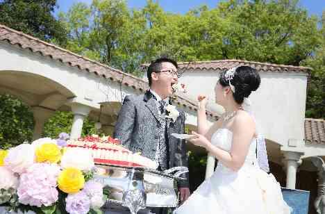 笑顔と幸せが溢れるHAPPY WEDDING!の演出画像
