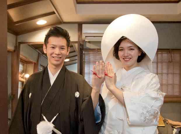 京都と桜をゲストと満喫する、笑顔満開のウエディングの挙式実例画像