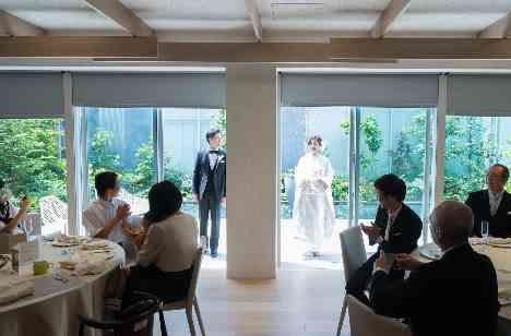 Minimalism Weddingの演出画像