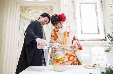 ゲストと一緒に創る星空Wedding★の披露宴画像