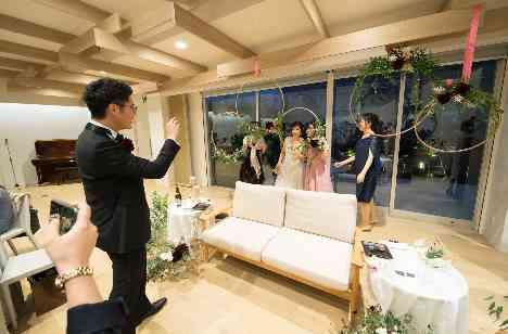 Freedom Weddingの演出画像