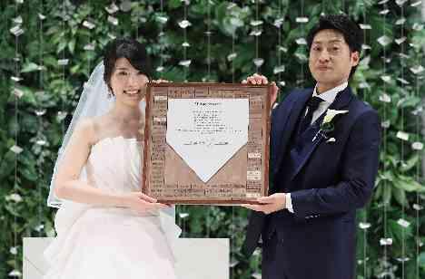 ふたりらしさが詰まったこだわりウェディングの挙式画像