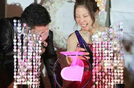 明るく楽しい笑顔あふれるweddingの演出画像