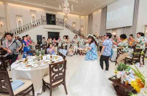 HAWAIIAN STYLEの披露宴画像