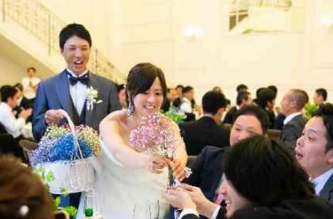 たくさんの想いが詰まったあたたかいパーティーの披露宴画像
