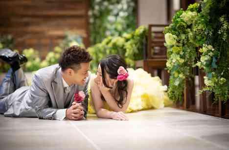 ゲスト様へ感謝の気持ちと参加型の結婚式☆の挙式画像