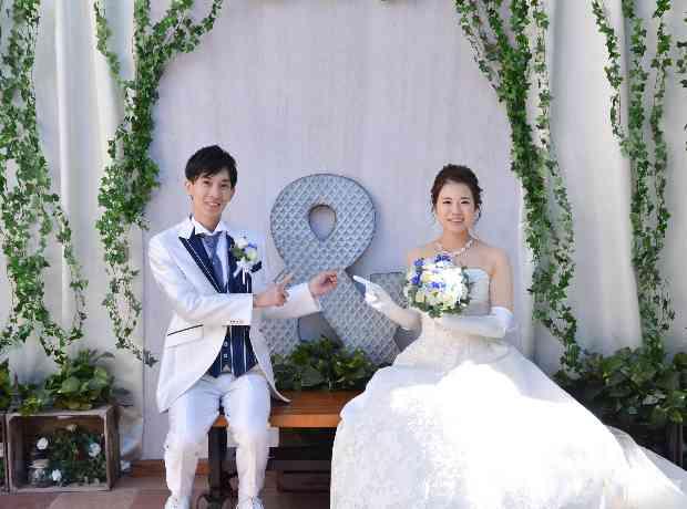 1日1組の結婚式の挙式実例画像