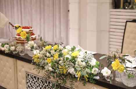 こだわり抜いた結婚式の披露宴画像